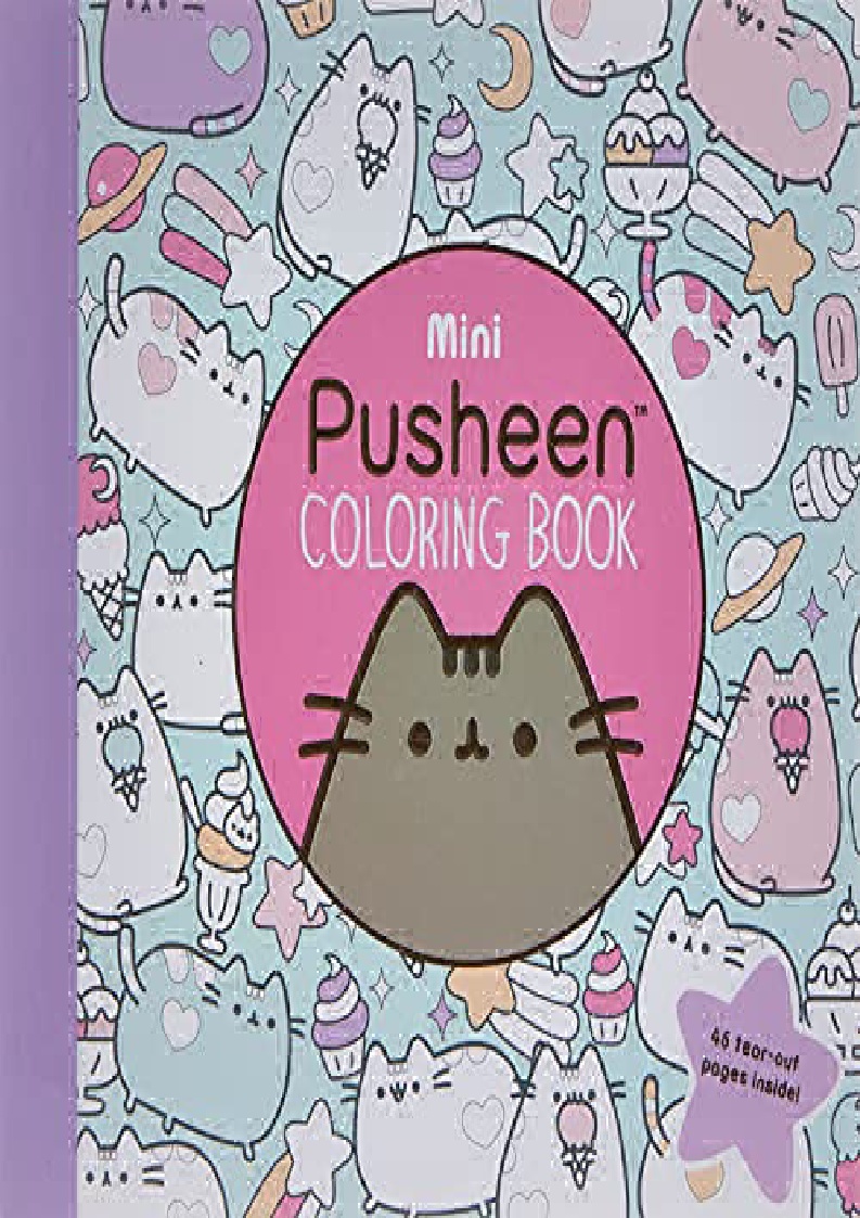 Read ebook pdf mini pusheen coloring book a pusheen book x