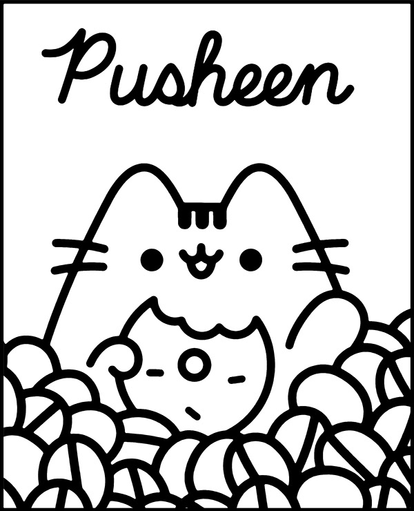 Free pusheen printables