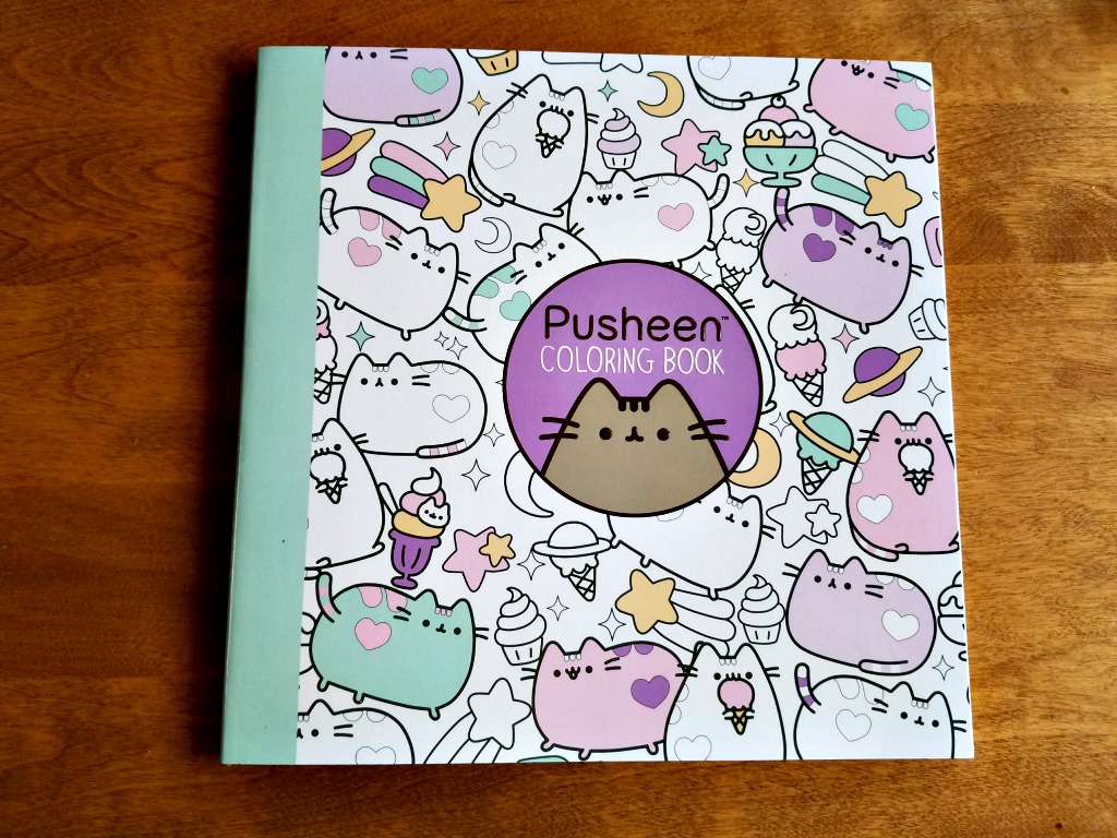 Pusheen adult coloring book giveaway