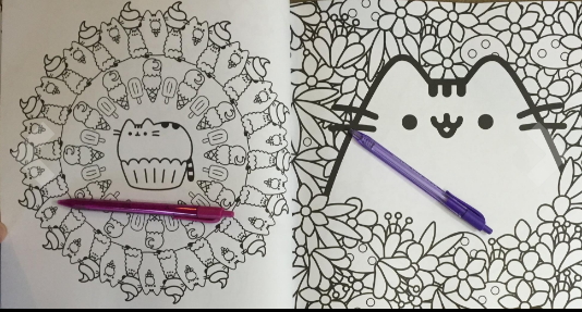 Pusheen coloring book