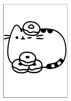 Experience the joy of coloring with pusheen cat coloring pages collection pdf