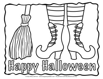 Halloween coloring pages