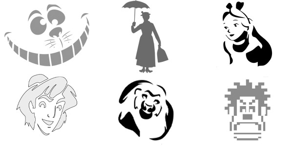 Halloween stencils printable disney stencils for pumpkins