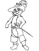 Puss in boots coloring pages free coloring pages