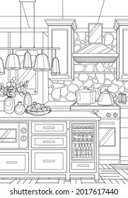 Kitchen coloring pages photos images and pictures