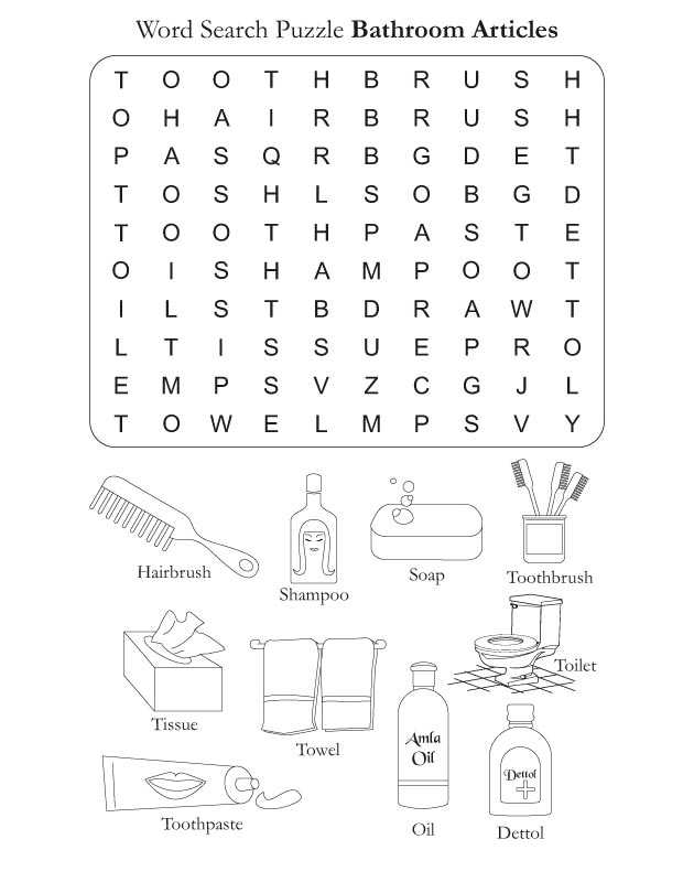Word search puzzle bathroom articles download free word search puzzle bathroom articles for kids best coloring pages