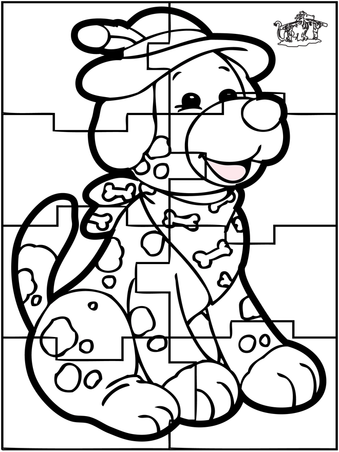 Puzzle dog