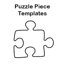 Free puzzle piece template â blank puzzle pieces pdf â tims printables