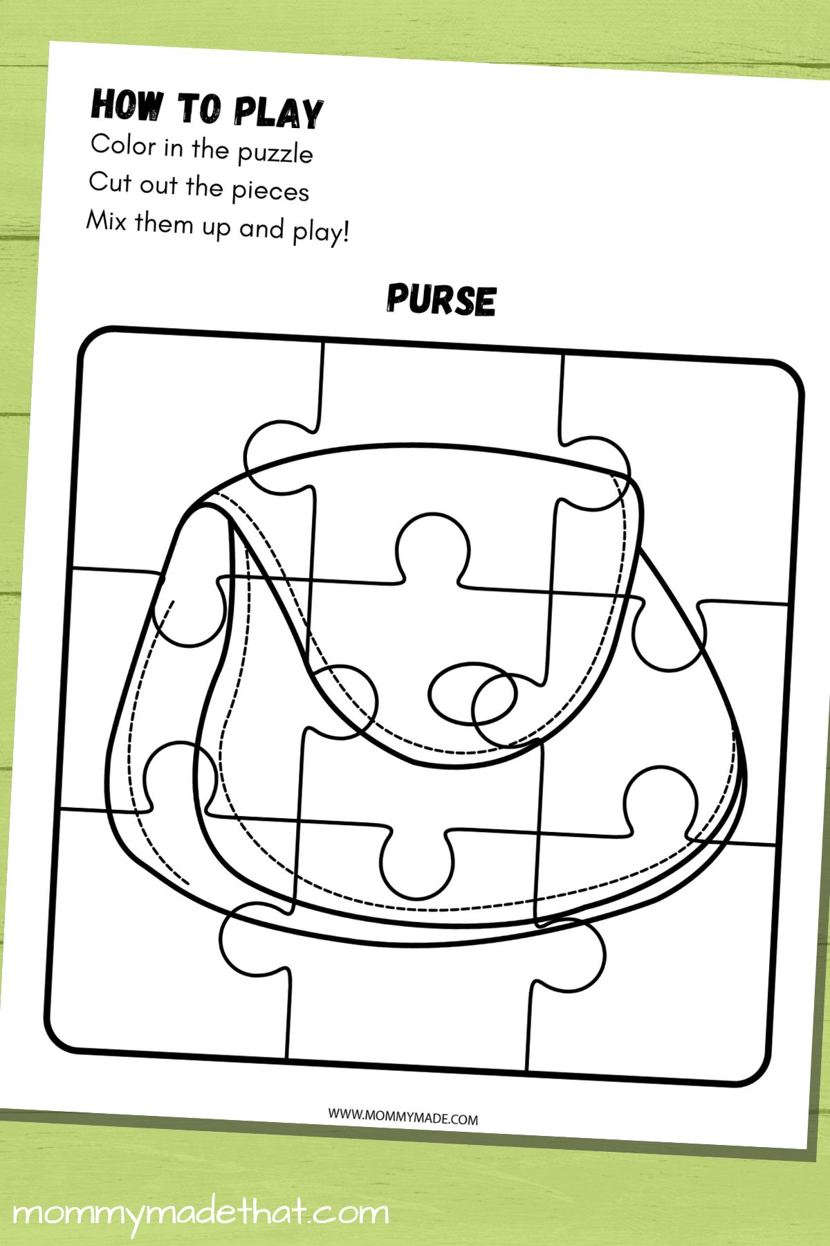 Coloring puzzles free printable puzzle coloring pages