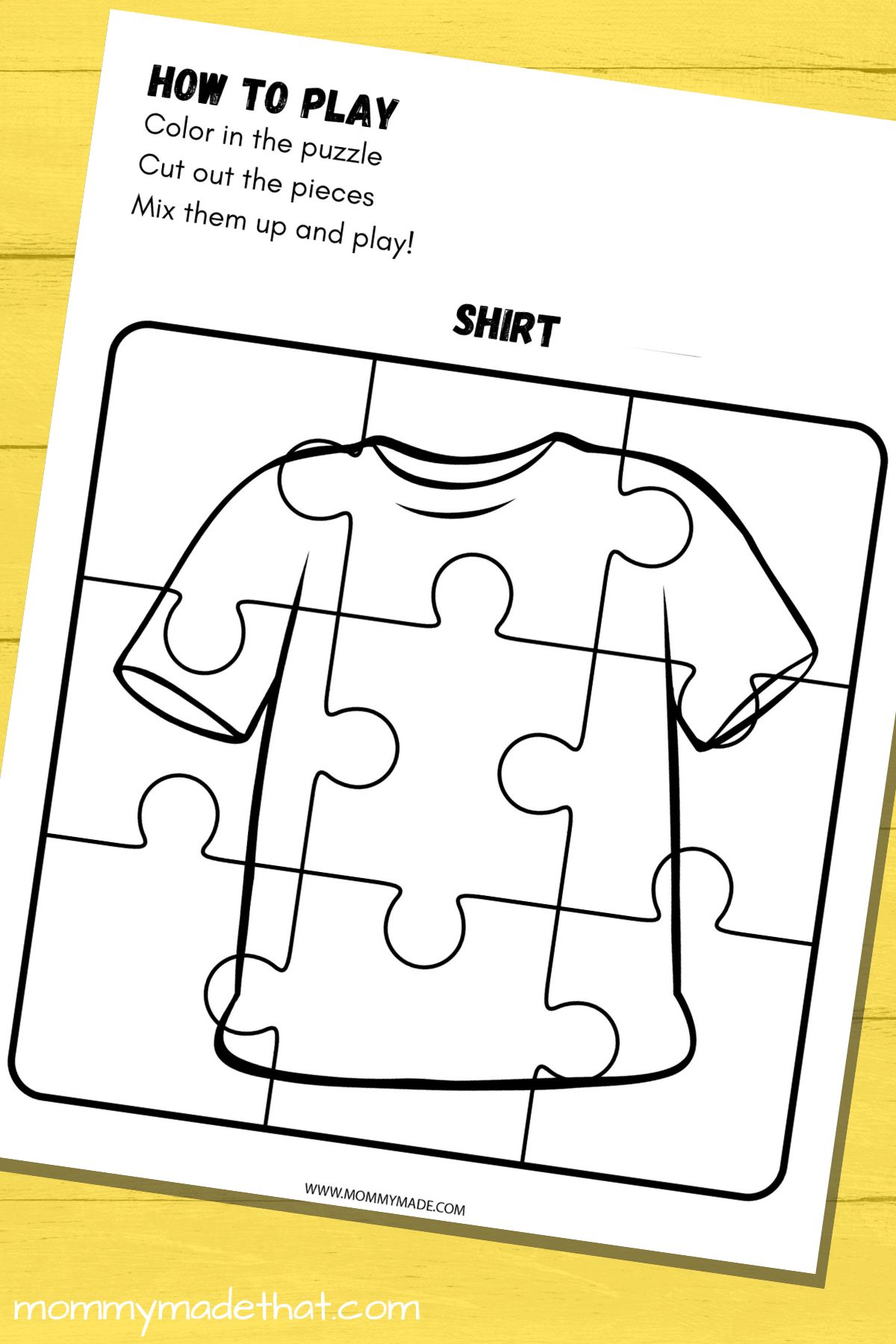 Coloring puzzles free printable puzzle coloring pages