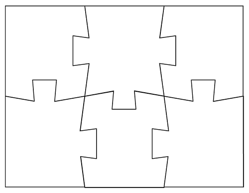 Free puzzle piece template â blank puzzle pieces pdf â tims printables