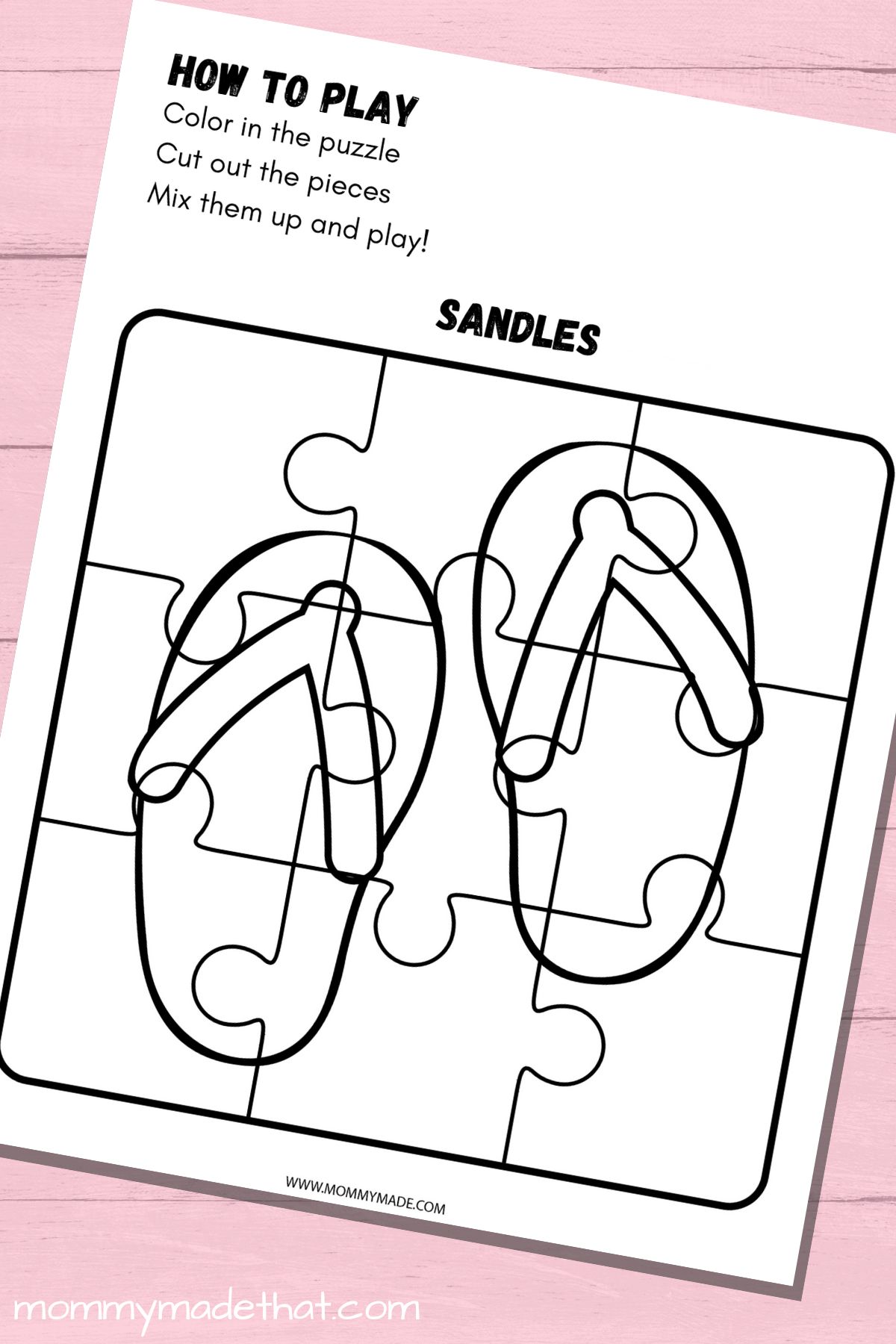 Coloring puzzles free printable puzzle coloring pages