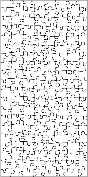 Coloring page puzzle