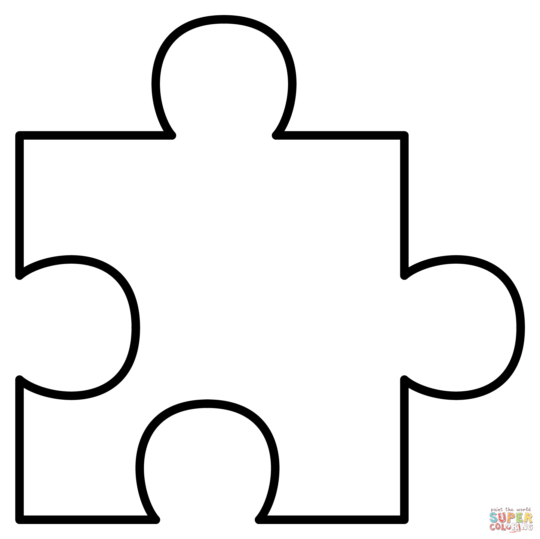 Puzzle piece emoji coloring page free printable coloring pages