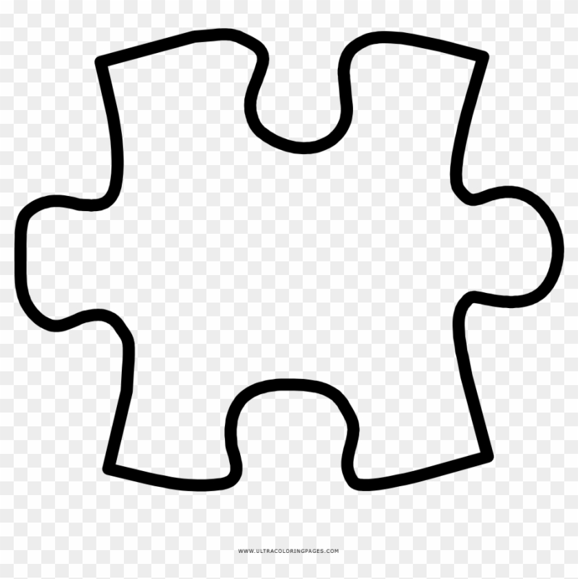 Puzzle piece coloring page