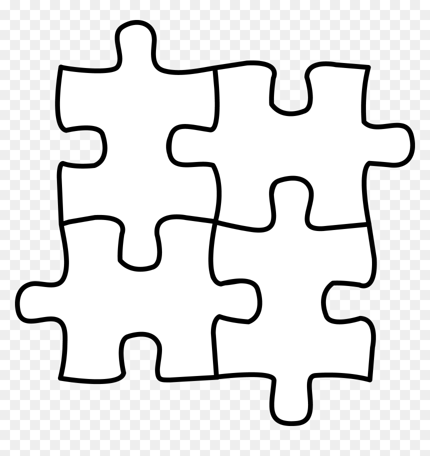 Pics of puzzle piece coloring pages of letters hd png download