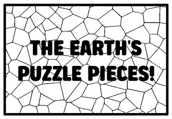 The earths puzzle pieces grade and science coloring pages tpt