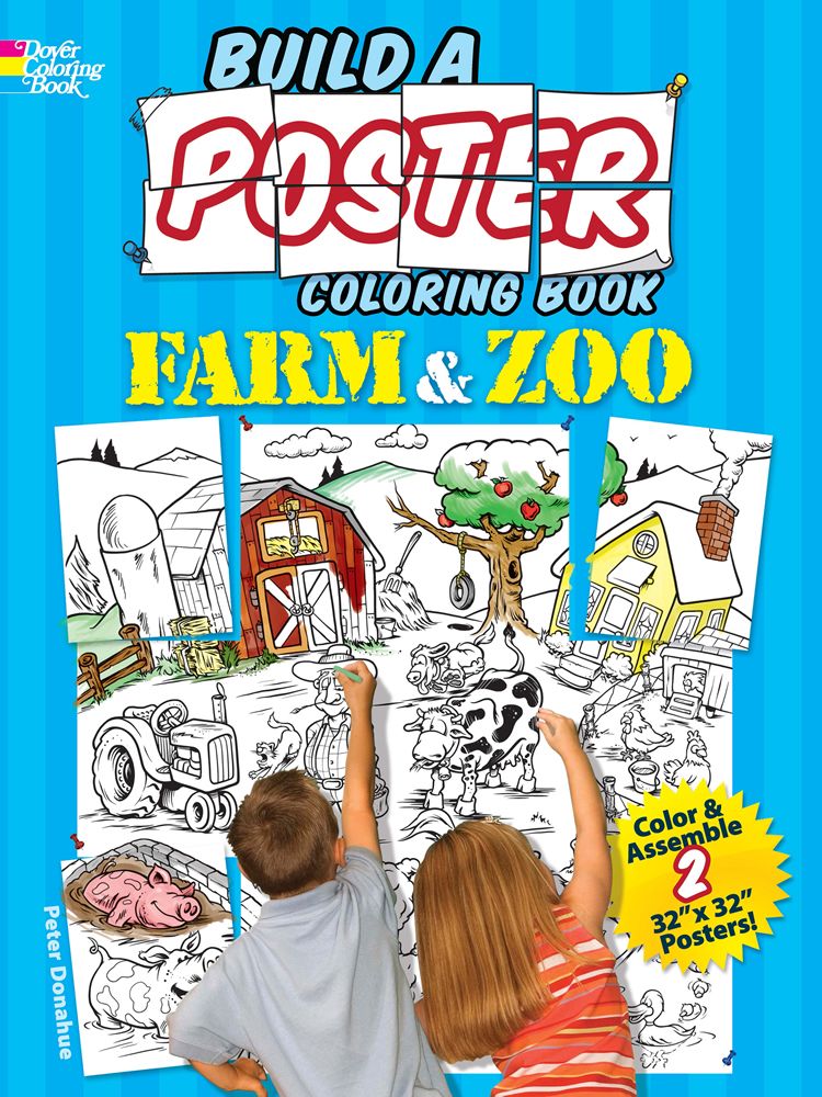 Build a poster coloring book