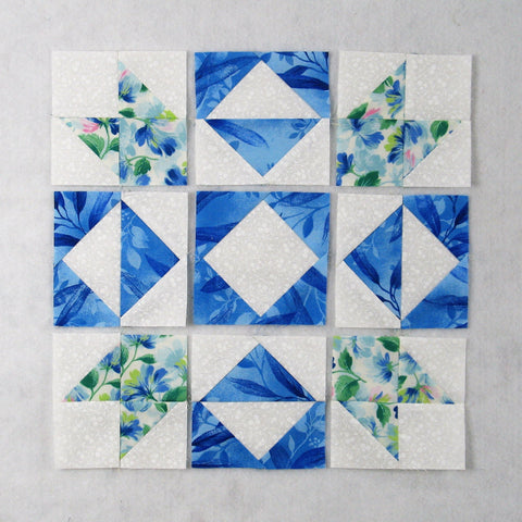 Indian puzzle quilt block free tutorial â fabric