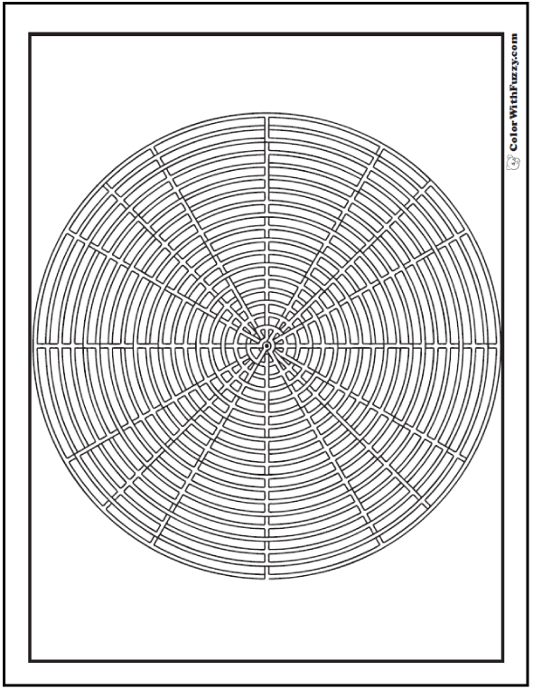 Geometric coloring pages to print â pdf digital downloads