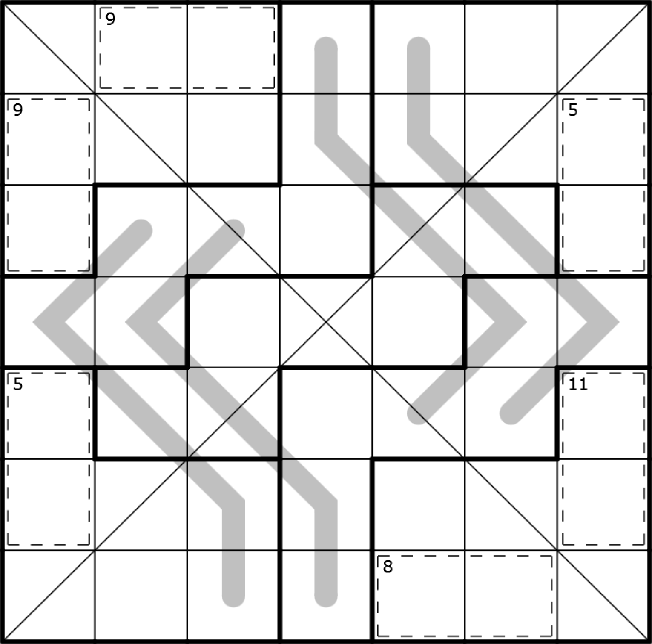 Drawing parallels irregular x sudoku â rãtselportal â logic masters utschland