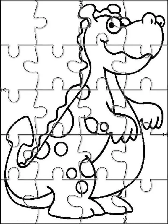 Jigsaw puzzle malvorlagen