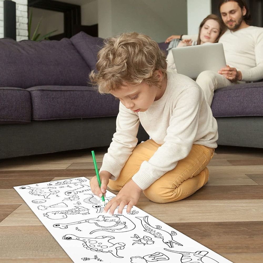 Roll blank coloring pages childrens drawing scroll color filling sticker