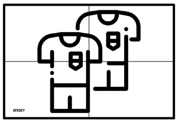 Soccer sports collaborative art puzzle project coloring pages elementary art