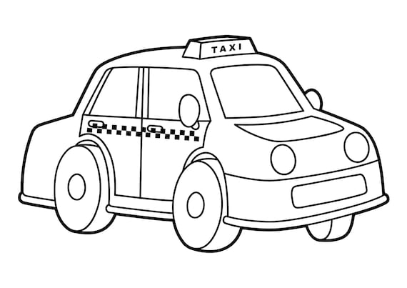 Transport vehicles coloring pages transport vehicle coloring activities coloring printables car trip activities coloring for kids instant download