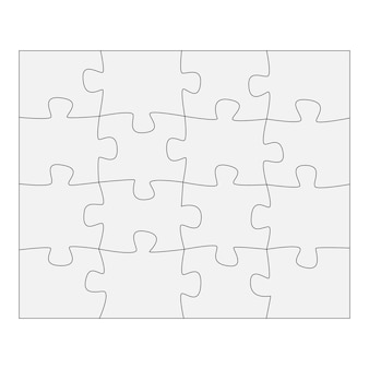 Puzzle template