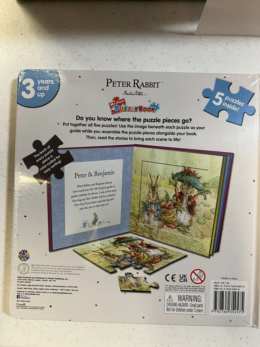 Peter rabbit and friends my first puzzle book puzzles new excellent gift rare