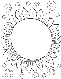 Name templates coloring pages