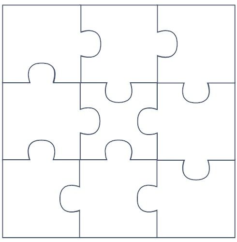 Piecepuzzletemplate puzzle piece template puzzle pieces free puzzles