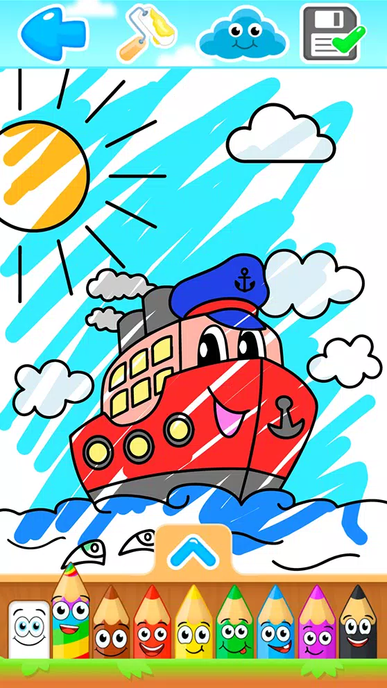 Transport coloring pages apk for android download