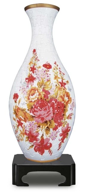 Puzzle d pintoo vase english rose