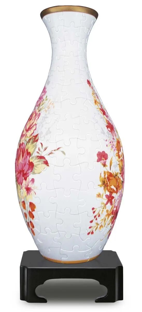 Puzzle d pintoo vase english rose