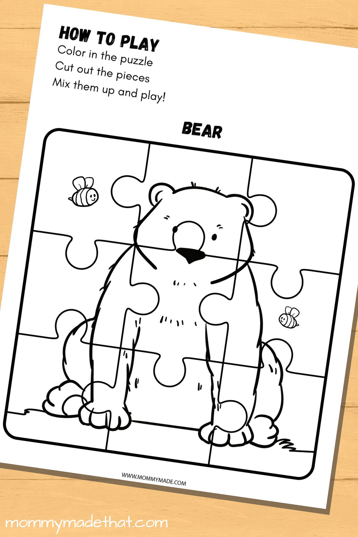 Coloring puzzles free printable puzzle coloring pages