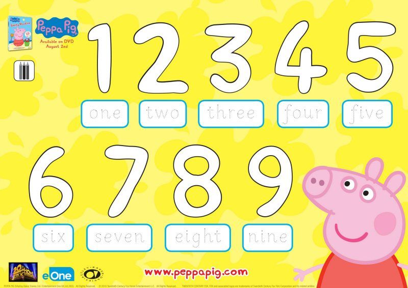 Sharetweetpin click here to download the coloring page peppa pig makes learning fun kids can practice tâ peppa pig peppa pig invitations peppa pig christmas