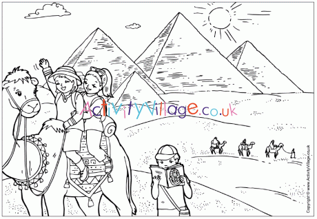 The pyramids louring page