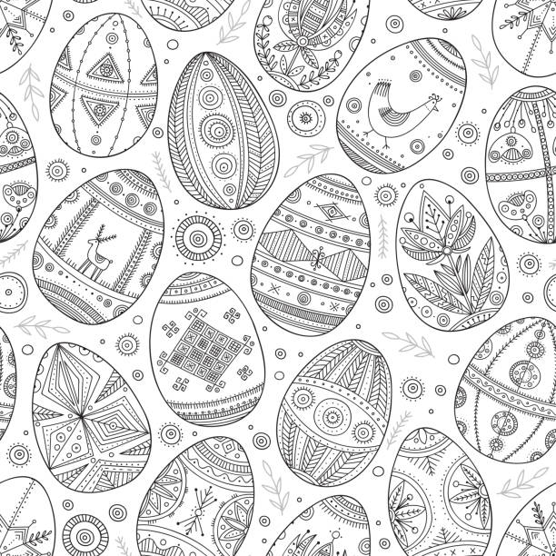 Pysanka stock illustrations royalty