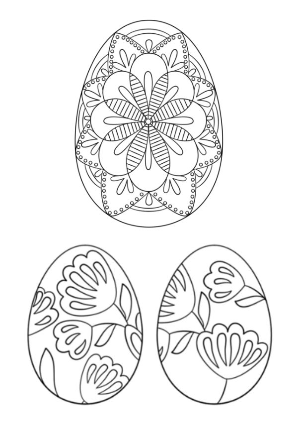 Beautiful authentic ukrainian easter egg coloring pages that help support ukrainian artists cool mom picks