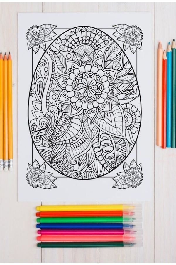 Beautiful authentic ukrainian easter egg coloring pages that help support ukrainian artists cool mom picks