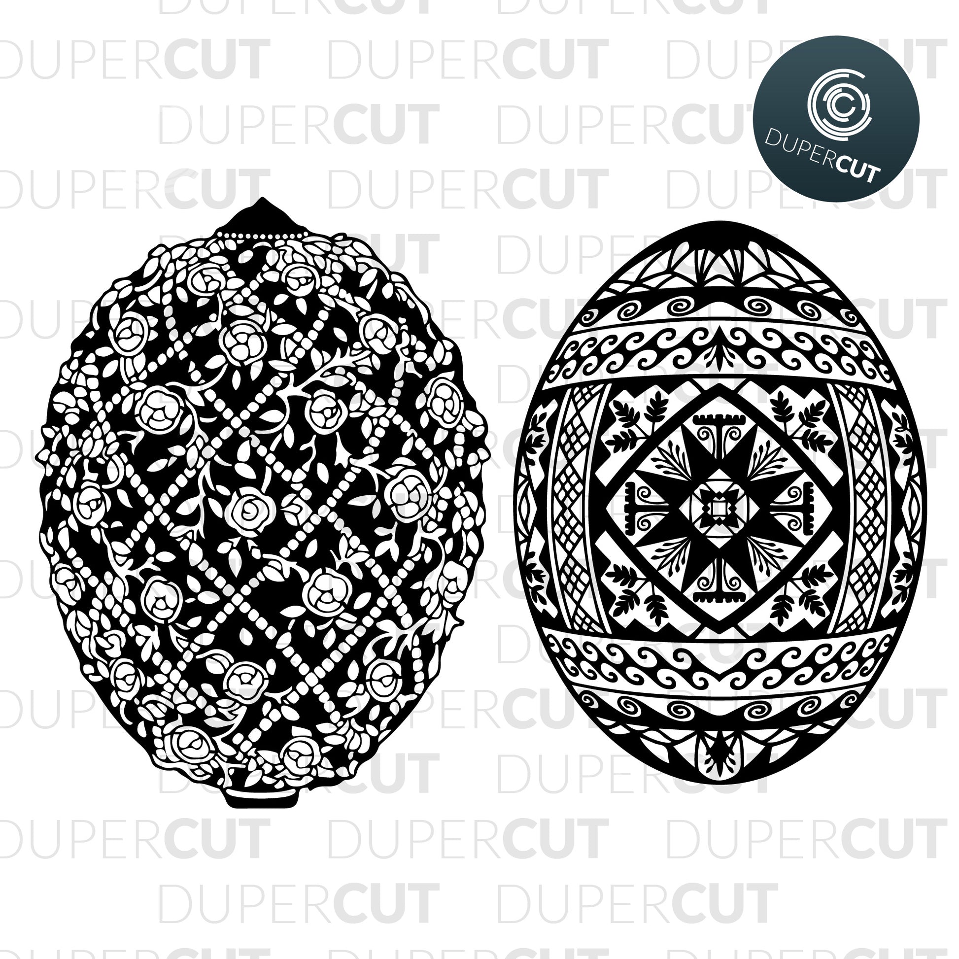 Easter eggs pysanka