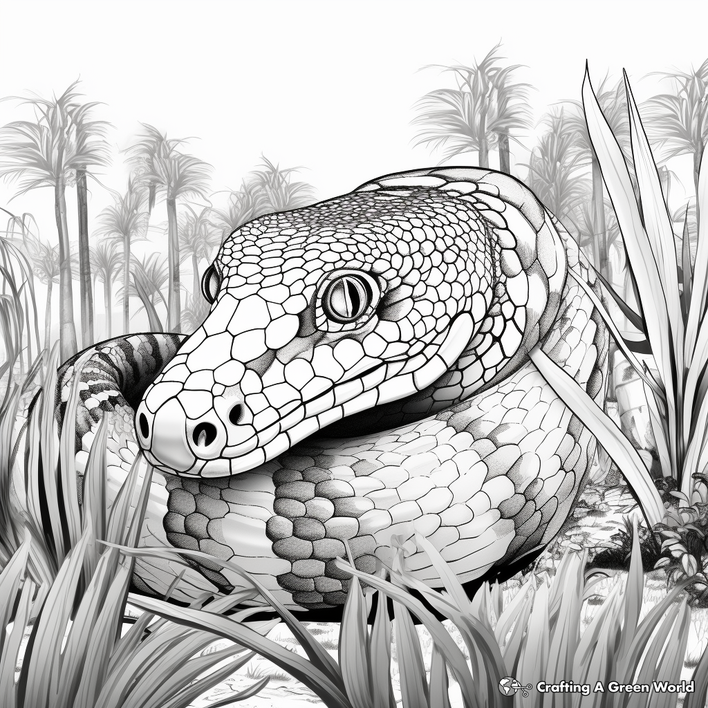 Jungle coloring pages