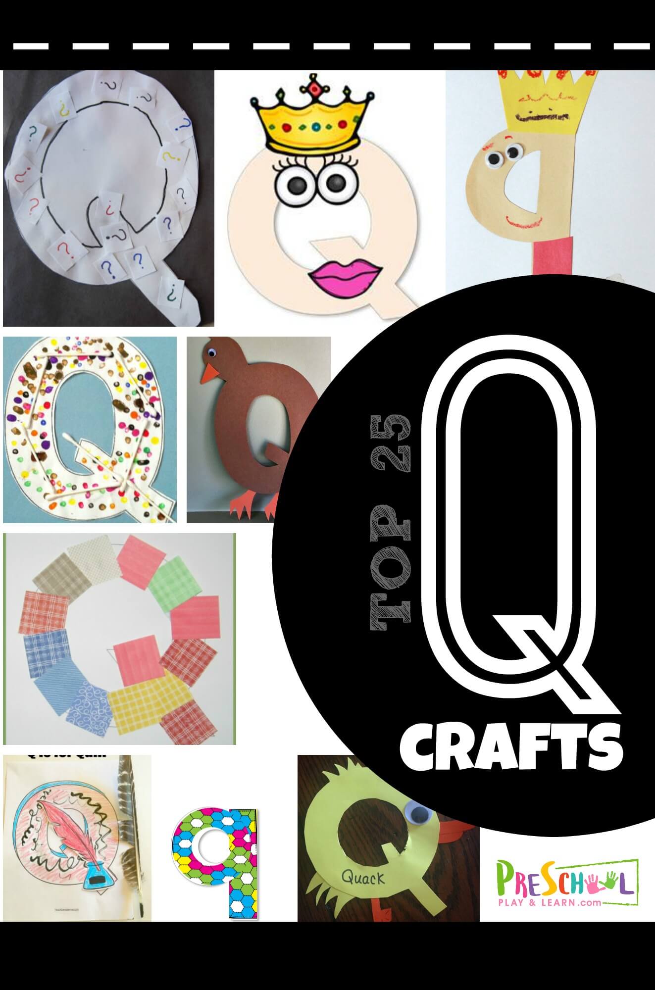 Top letter q crafts for preschool