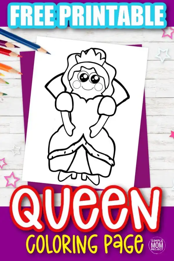 Free printable queen template â simple mom project