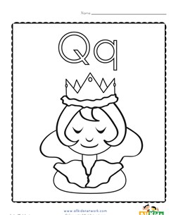 Letter q worksheets all kids network