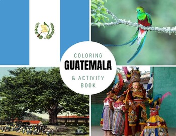 Guatemala coloring pages tpt