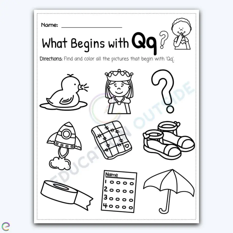 Letter q