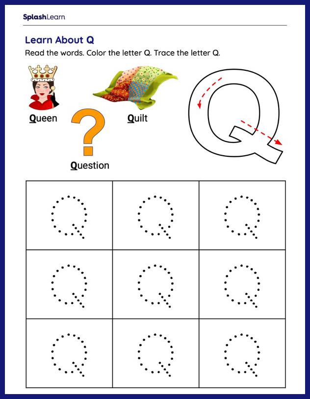 Letter tracing worksheets for preschoolers online